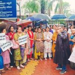 अंकिता को न्याय दिलाने को सड़कों पर उतरे लोग, सीबीआई कार्यालय पर तालाबंदी कर दिया धरना