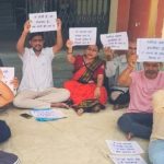 कीर्तिनगर में पेपर लीक पर प्रदर्शन,पीएमओ को भेजा ज्ञापन